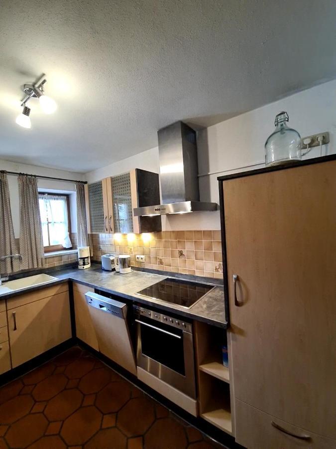 Ferienwohnung Gebirgshausl Bischofswiesen Exteriör bild